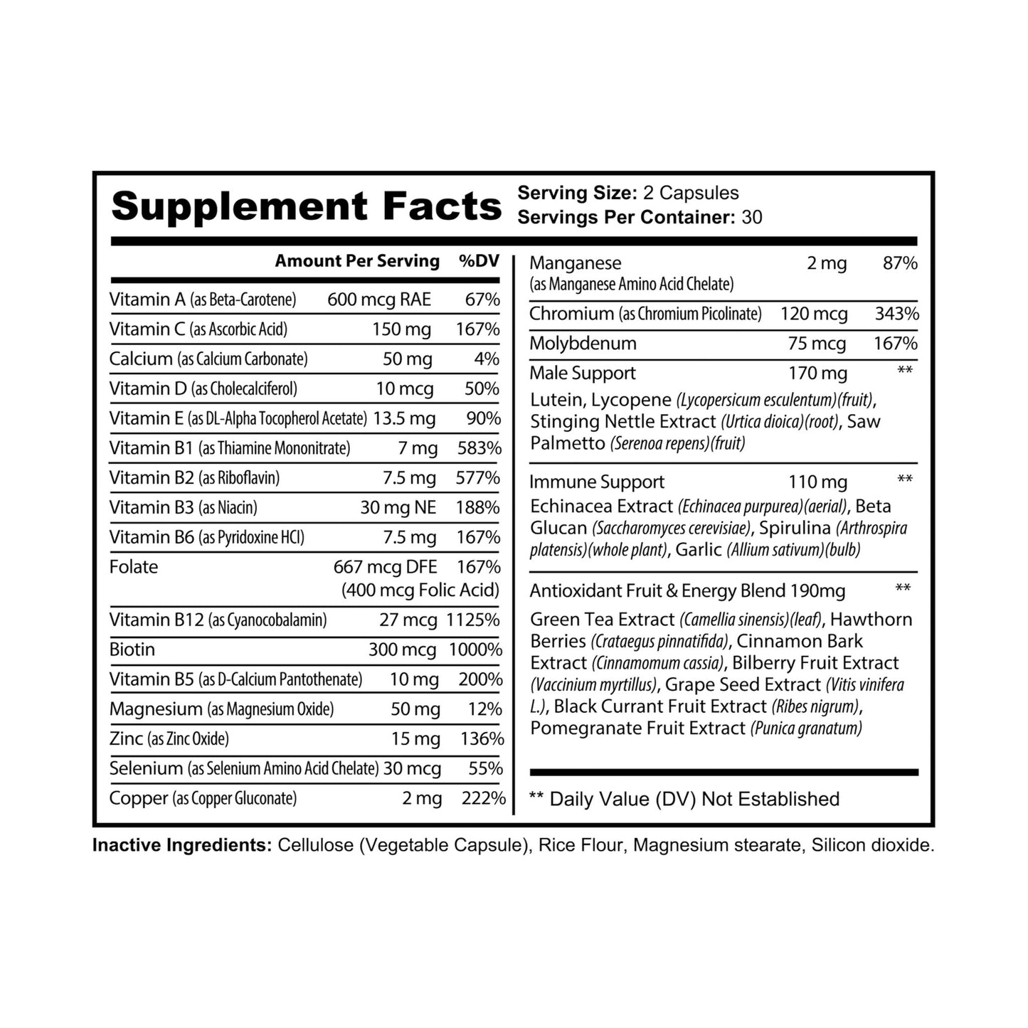 Dr Nutra Vitaman+ Men’s Multivitamin