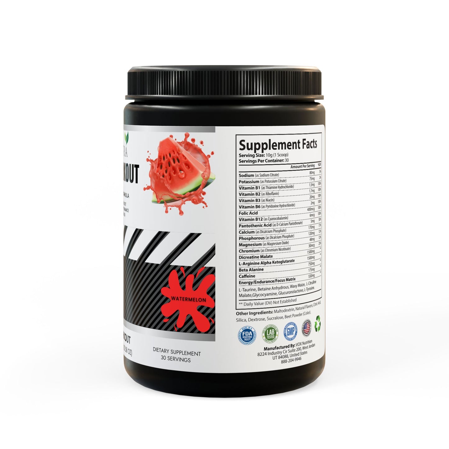 Dr Nutra Pre-Workout – Watermelon