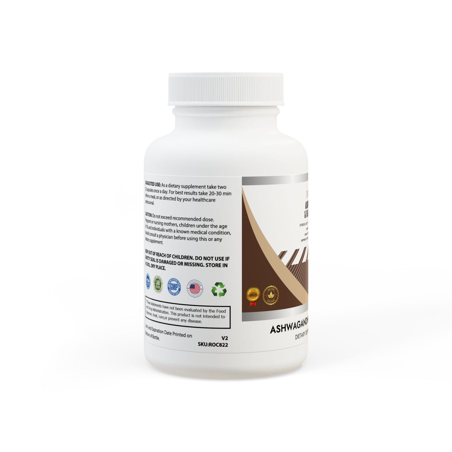 Dr Nutra Ashwagandha + Black Pepper Supplement