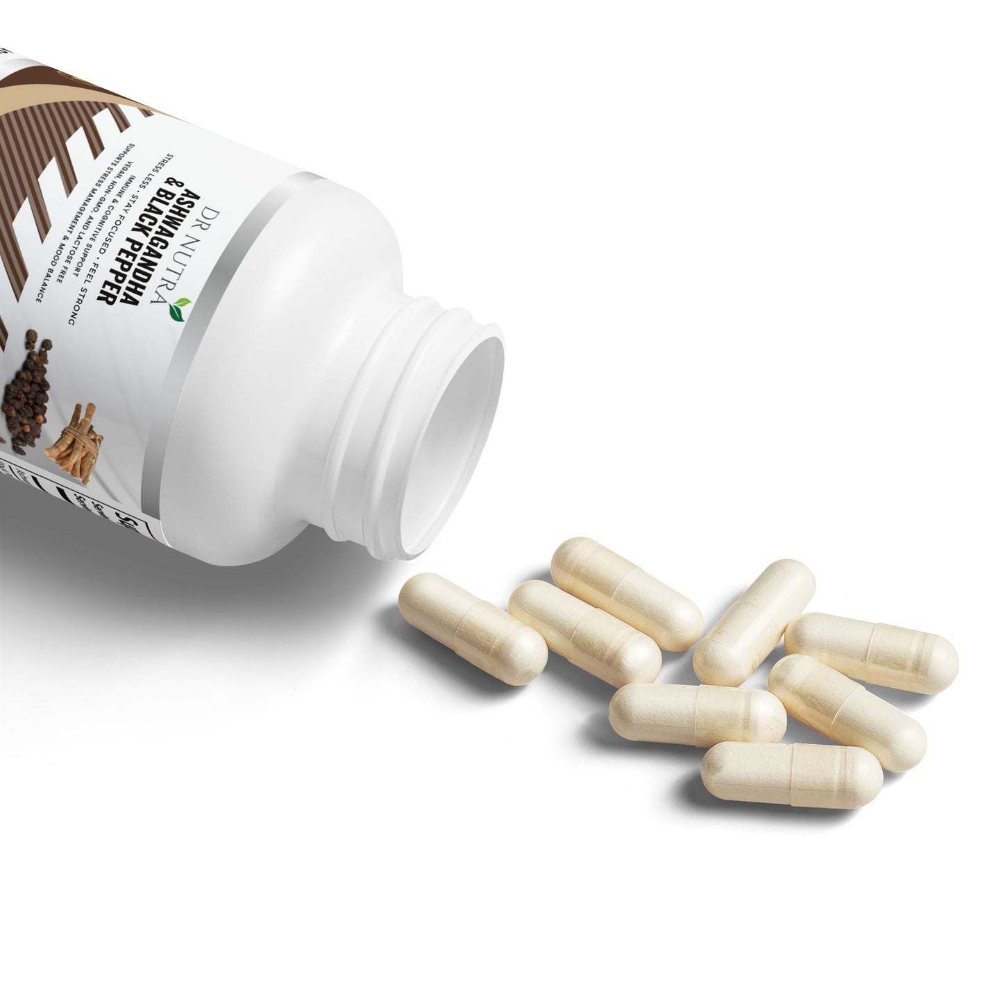 Dr Nutra Ashwagandha + Black Pepper Supplement