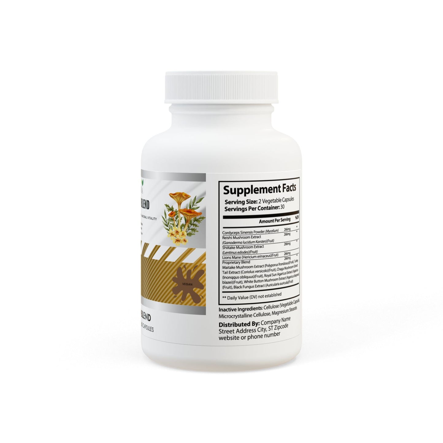 Dr Nutra Mushroom Blend Supplement